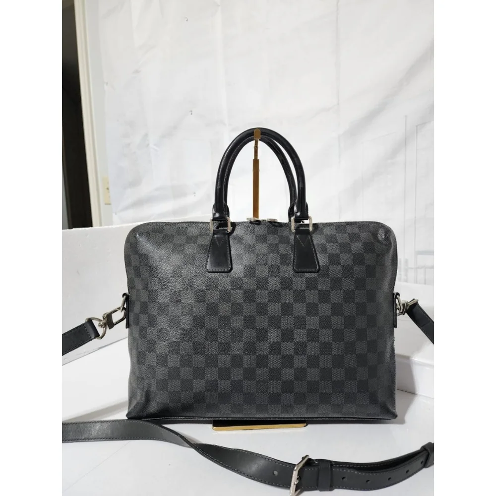 Louis Vuitton Damier Graphite Porte Documents Jour Briefcase Black/Grey